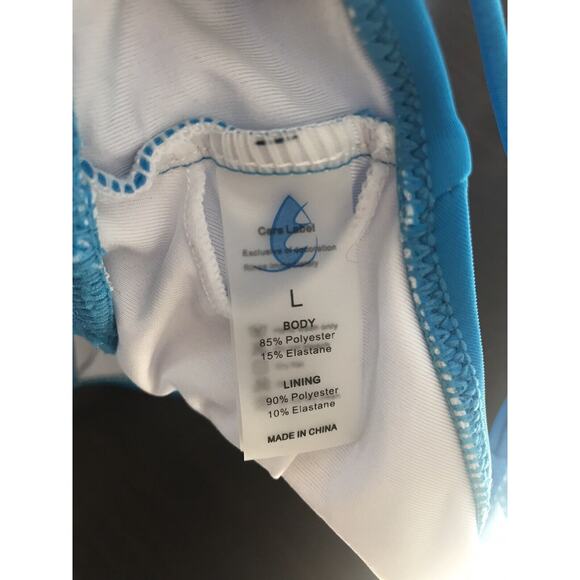 No Brand Swim Bralette High Waist Bikini Bottom Swimsuit - Picture 9 of 10